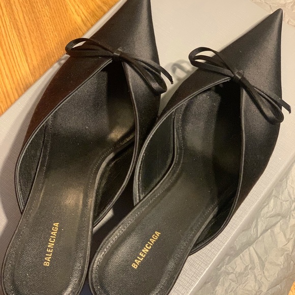 Balenciaga black knife mule - Picture 3 of 5